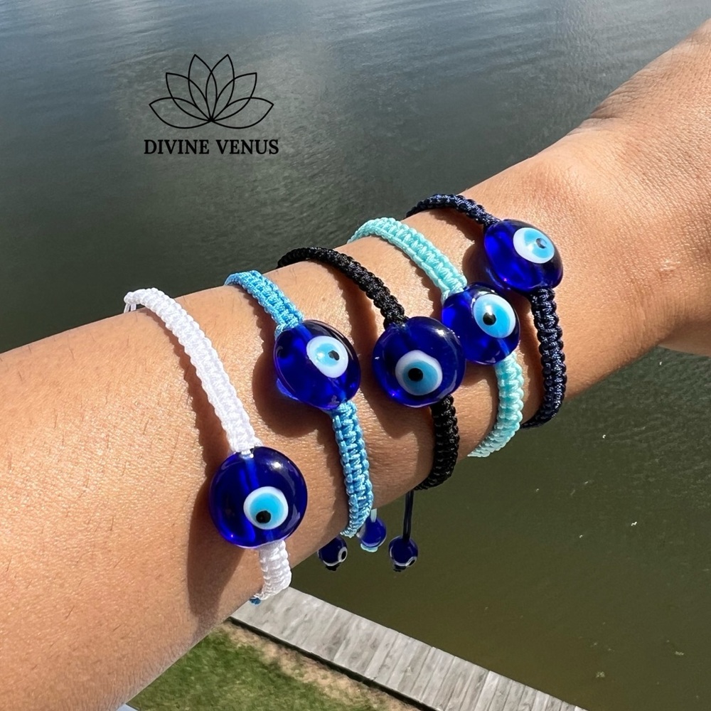 Nazar Bracelet 🧿 Protect Against the ‘Evil Eye’ Adjustable Handmade